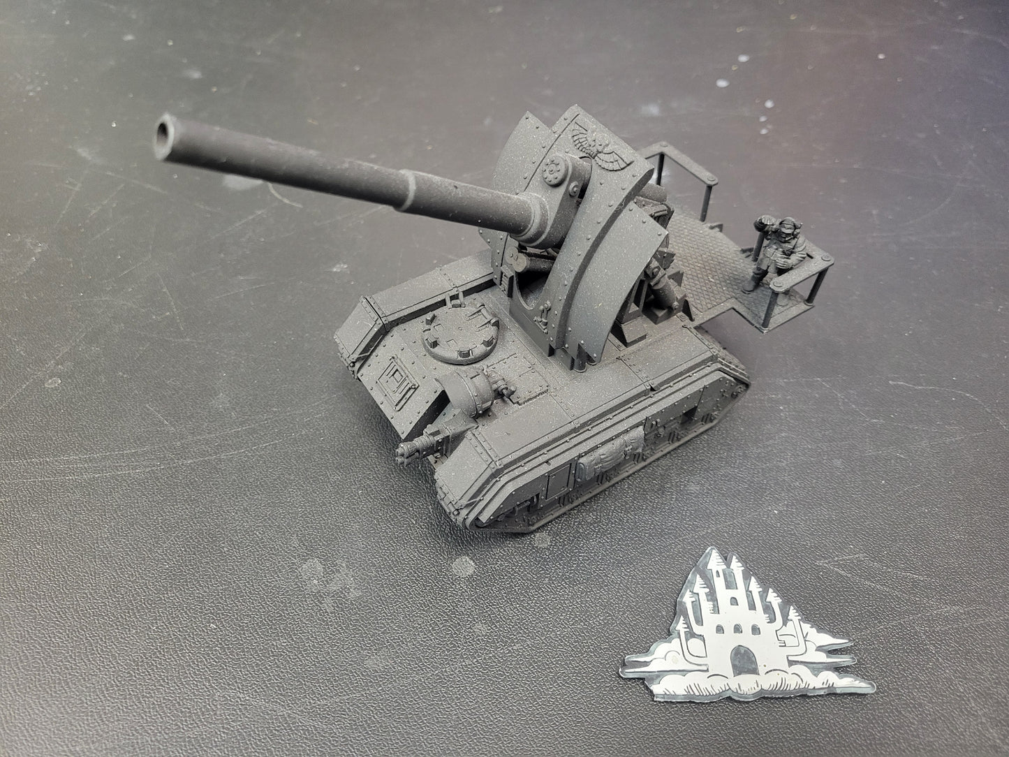 Warhammer 40,000: Astra Militarum Basilisk BUILT
