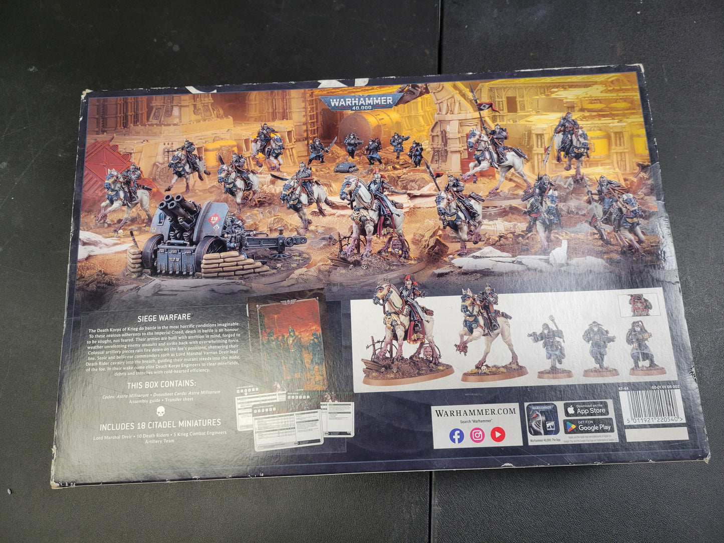 Warhammer 40,000: Death Korps of Krieg Army Box NEW/SEALED