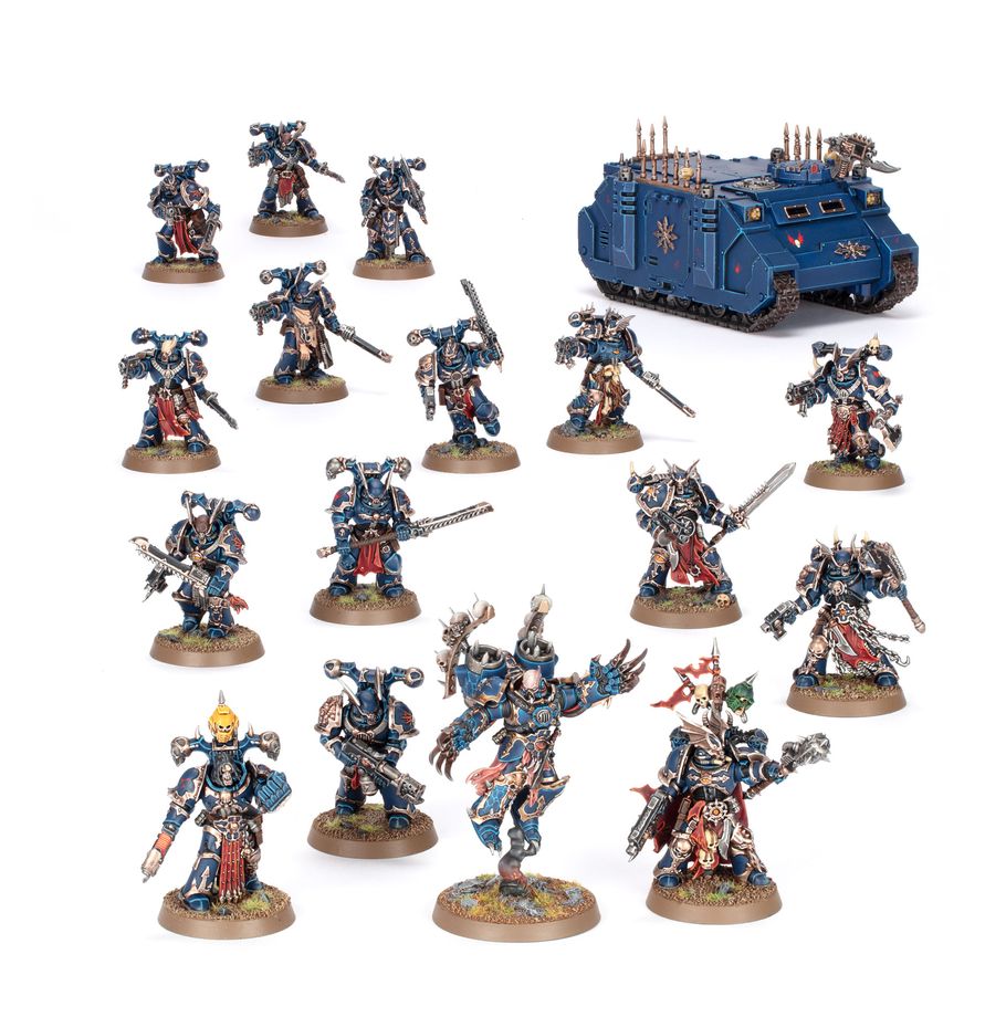 Warhammer 40,000: Chaos Space Marines Night Lords Combat Patrol