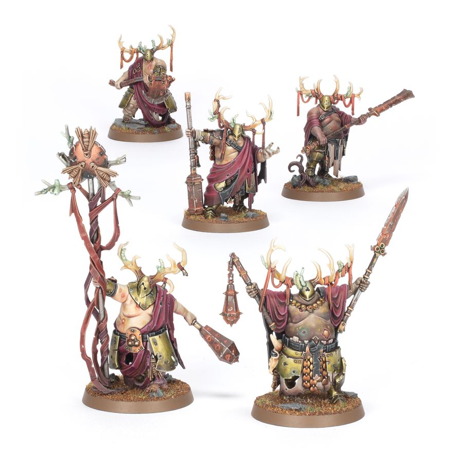 Age of Sigmar Maggotkin of Nurgle Putrid Blightkings PRESALE