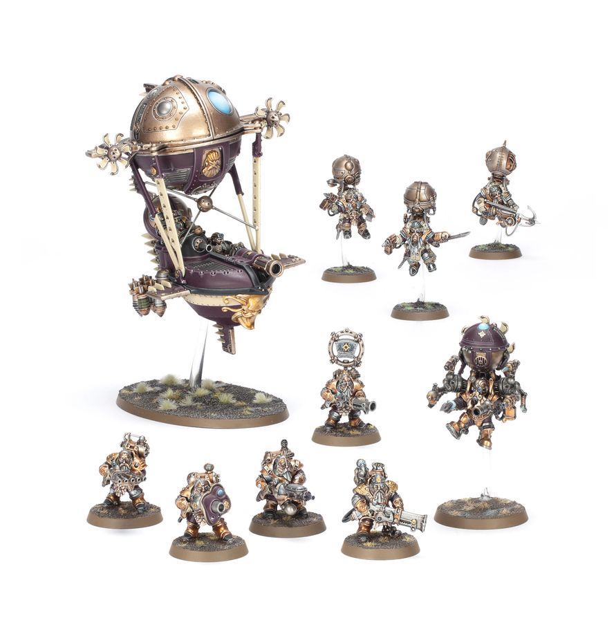 Warhammer Age of Sigmar Spearhead: Kharadron Overlords Grundstok Trailblazers