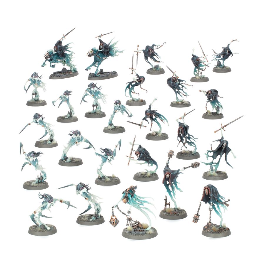 Warhammer Age of Sigmar Spearhead: Nighthaunt Cursed Shacklehorde