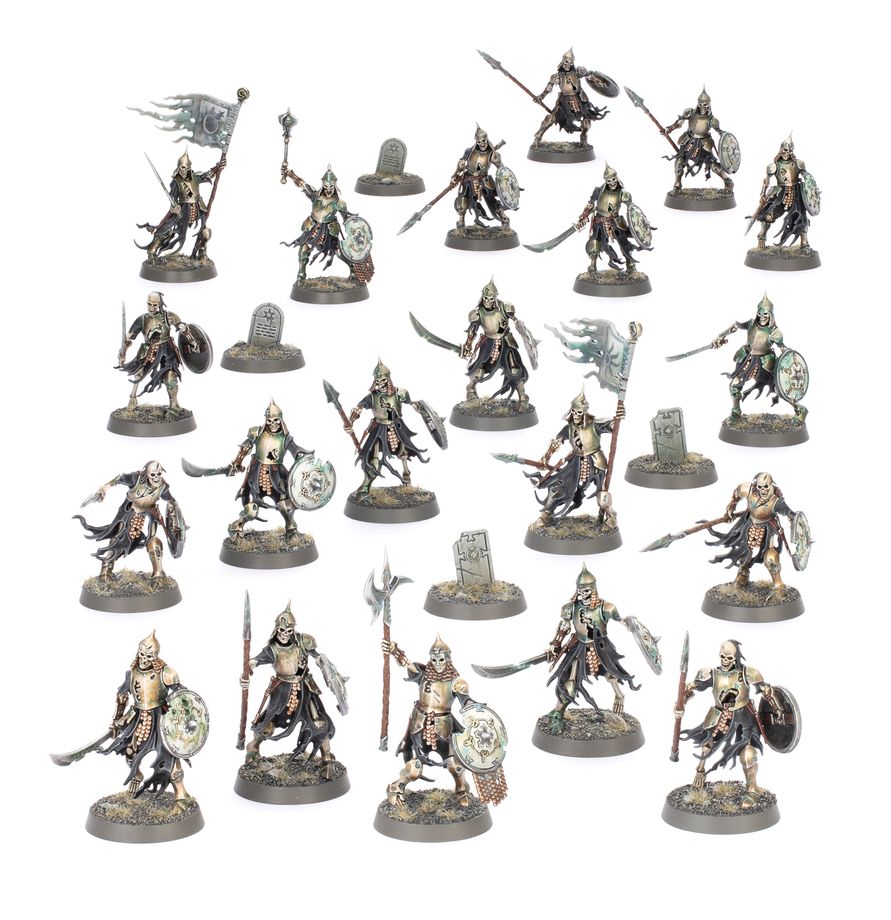 Warhammer: Age of Sigmar Soulblight Gravelords Deathrattle Skeletons NIB