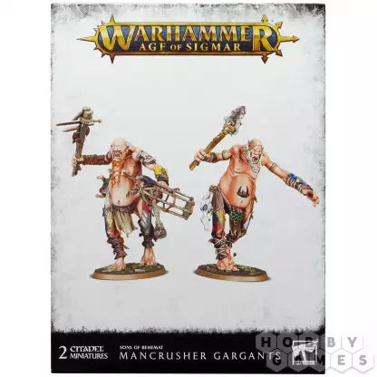 Warhammer Age of Sigmar: Mancrusher Gargants 2-Pack OOP