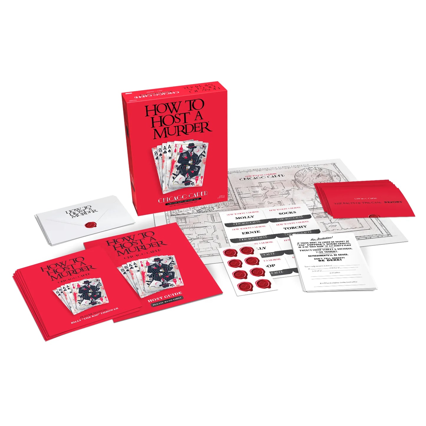 How to Host a Murder: Chicago Caper Board Game