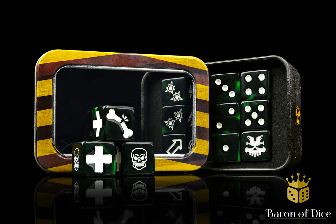 Baron of Dice Underhive Skirmish Dice Set: Gunsmith Dice