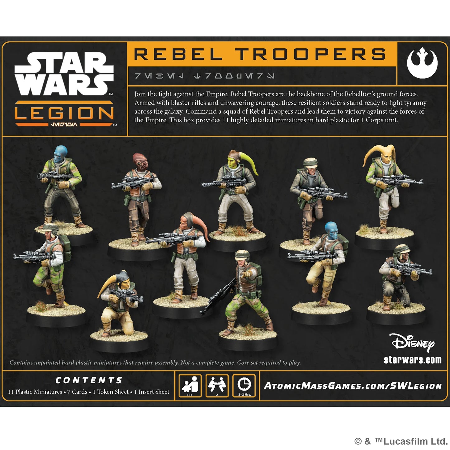 Star Wars Legion: Rebel Troopers Unit Expansion