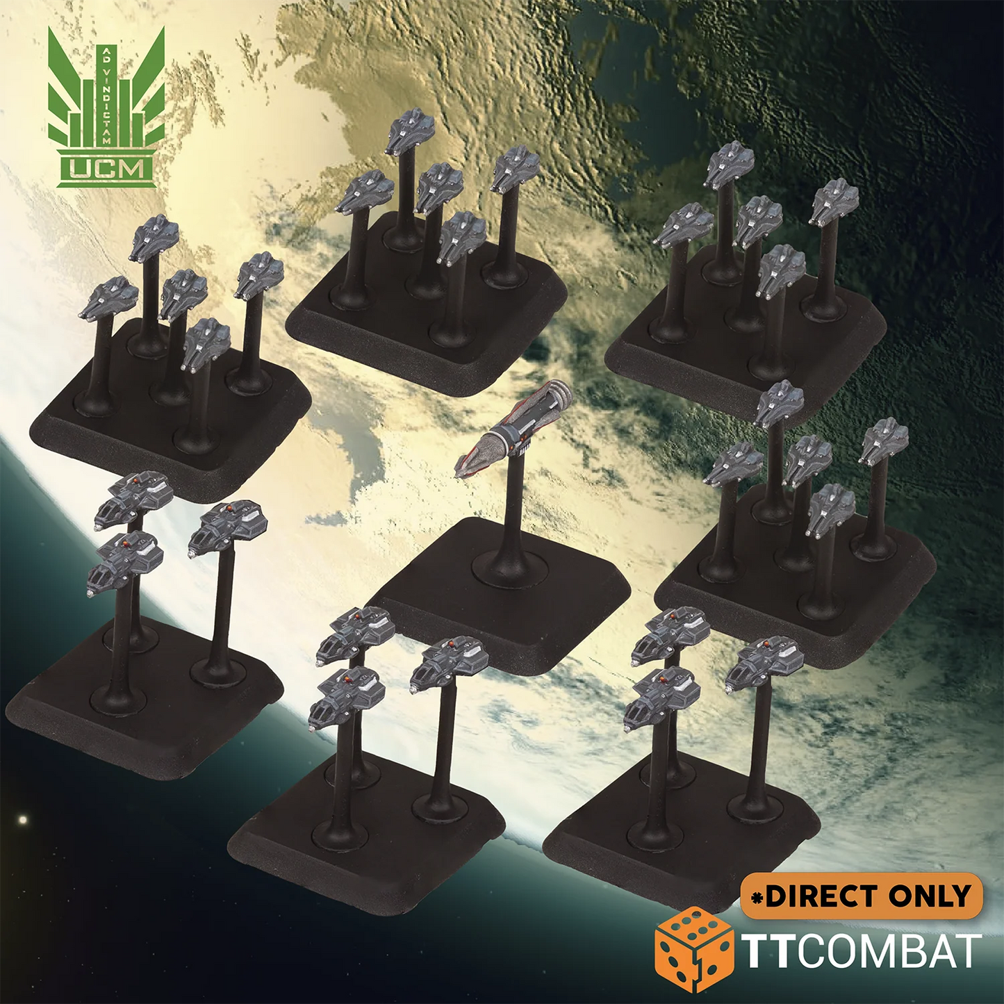 Dropfleet Commander: UCM Launch Assets