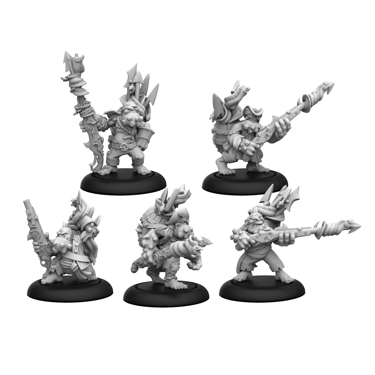 Warmachine: Southern Kriels Brineblood Marauders Auxiliary Expansion
