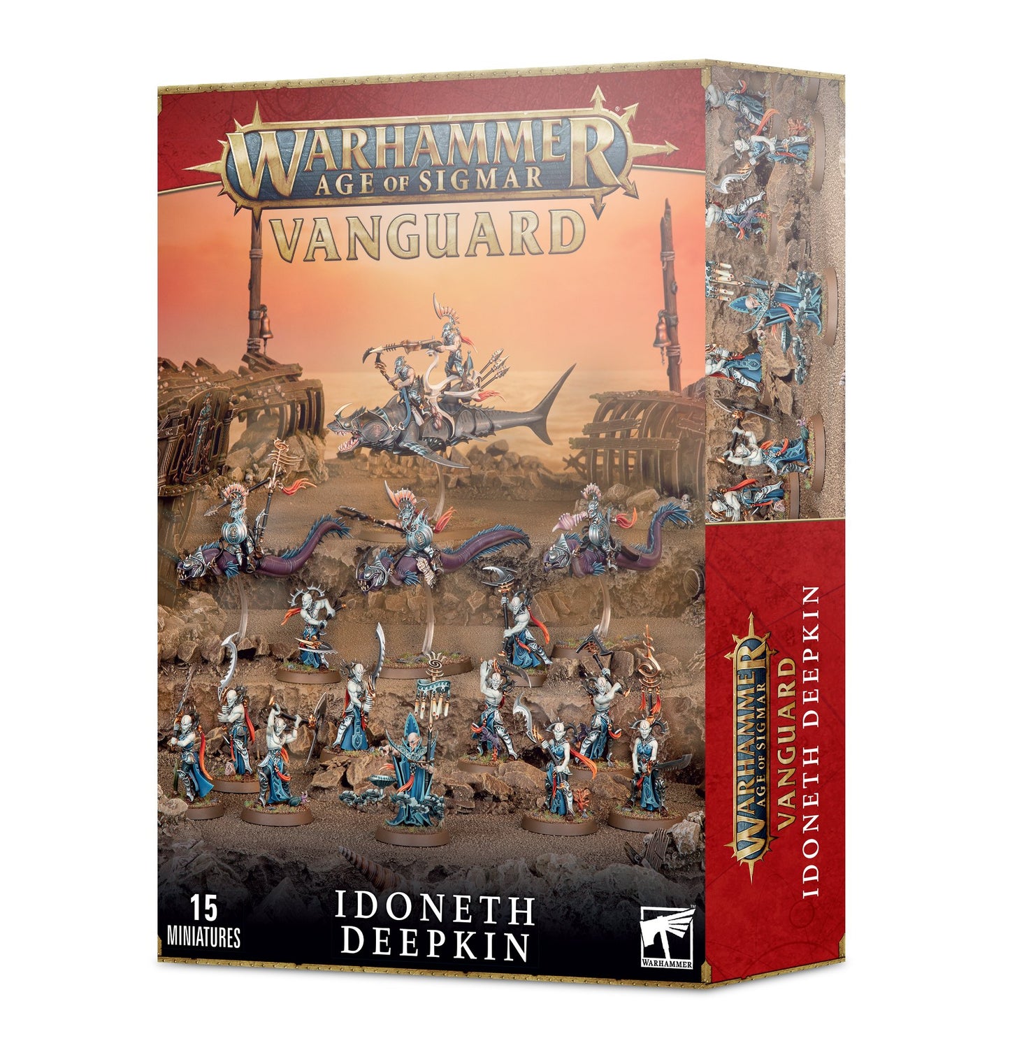 Warhammer Age of Sigmar: Idoneth Deepkin Vanguard Boxed Set OOP NIB