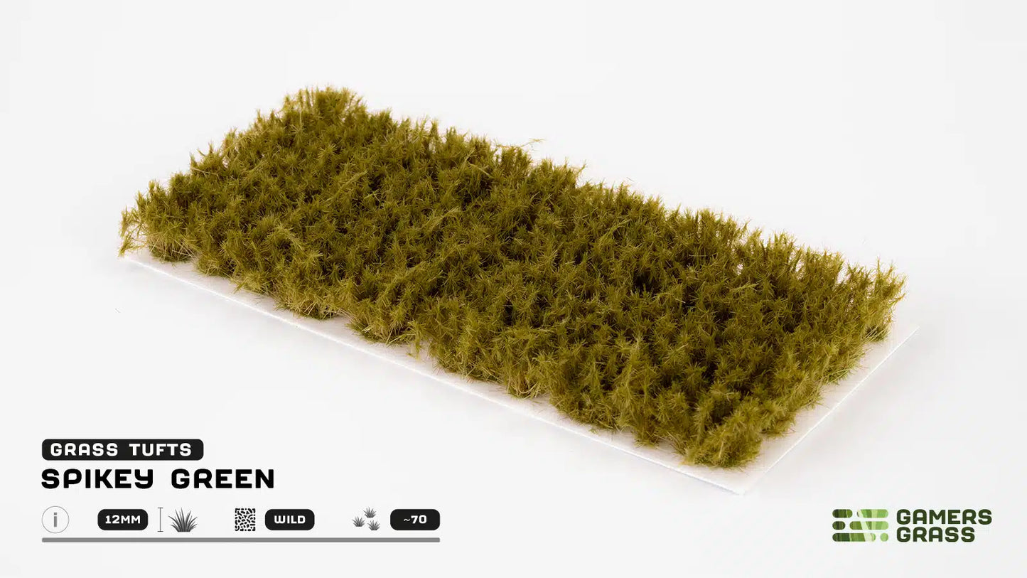 Gamers Grass Spikey Green (12mm)