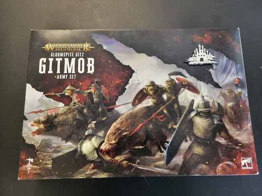Warhammer: Age of Sigmar Gloomspite Gitz Gitmob Army Box NOS