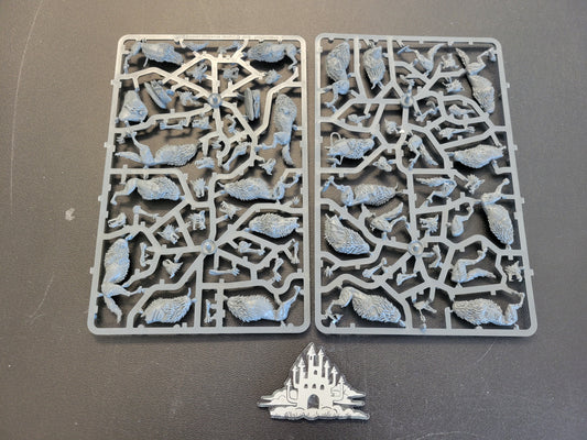 Warhammer: Age of Sigmar Soulblight Gravelords Dire Wolves NOS