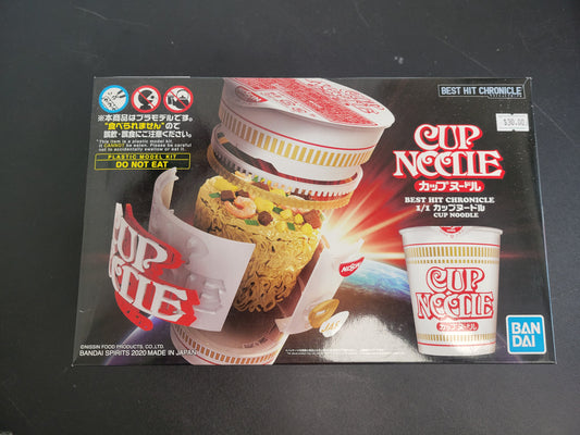 Bandai Hobby Best Hit Chronicle 1:1 Scale Cup Noodle Model Kit NIB