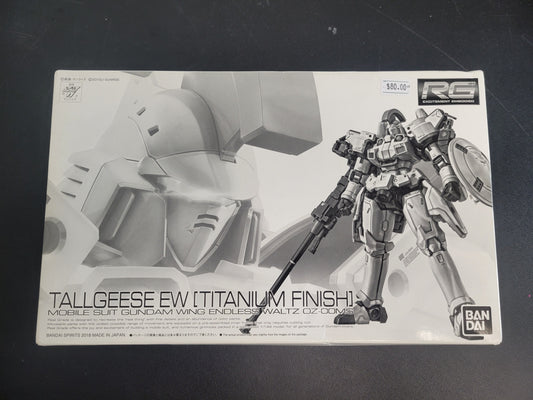 Premium Bandai Real Grade 1/144 Tallgeese EW Titanium Finish NIB