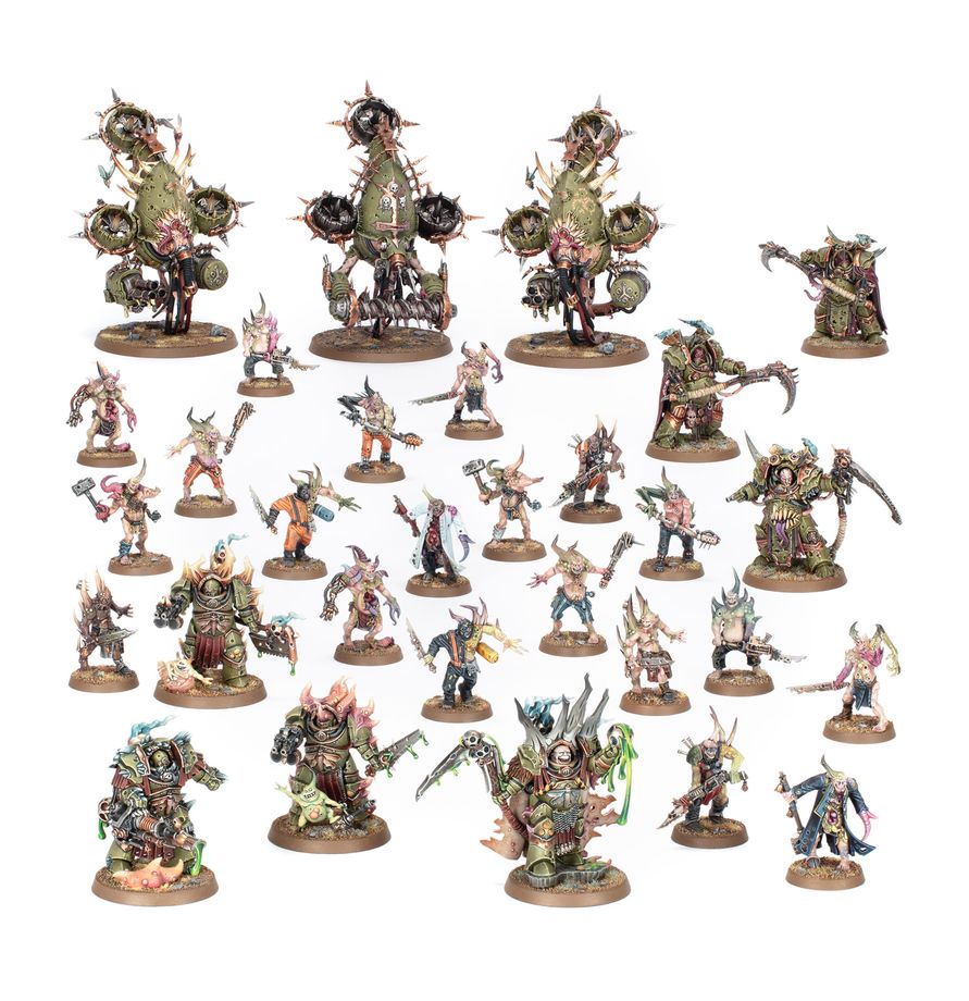 Warhammer 40,000 Death Guard Vile Vectorum Battleforce PRESALE 2/14