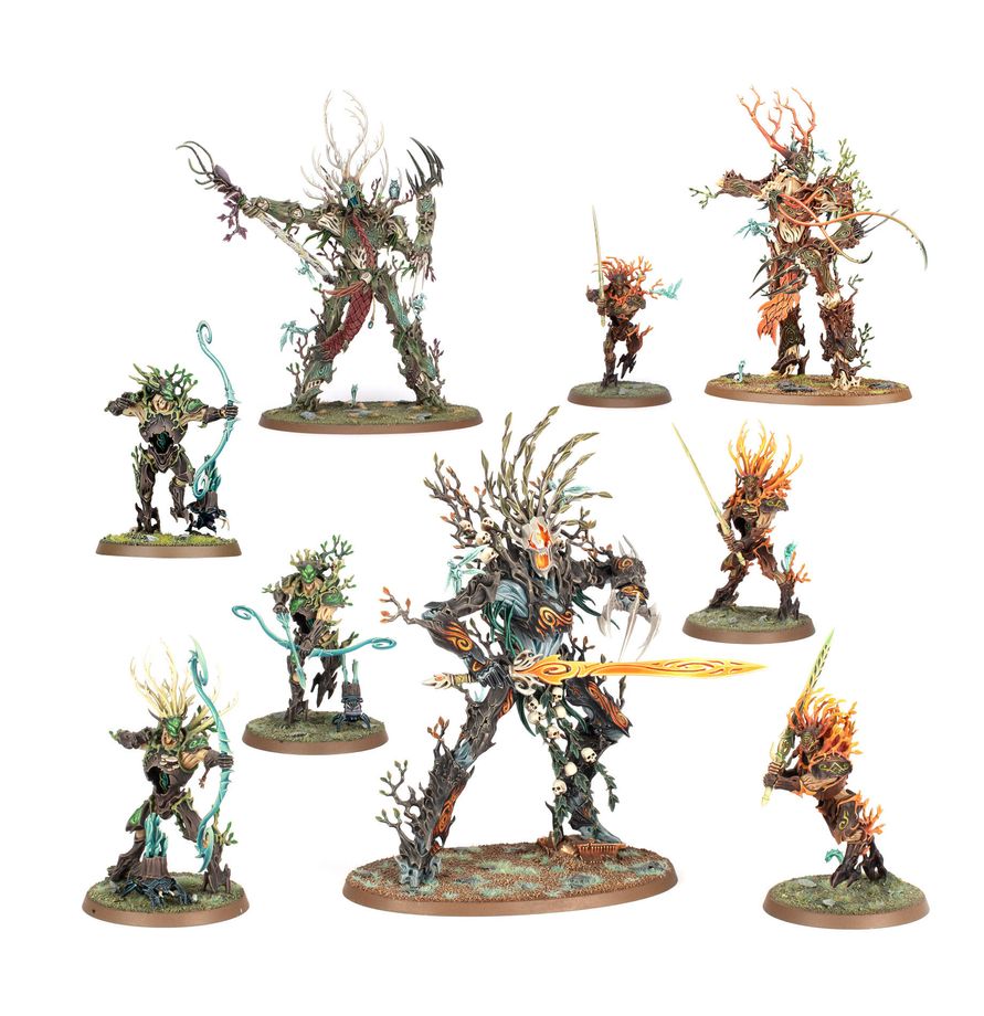 Warhammer: Age of Sigmar Sylvaneth Strongroot Grove Battleforce