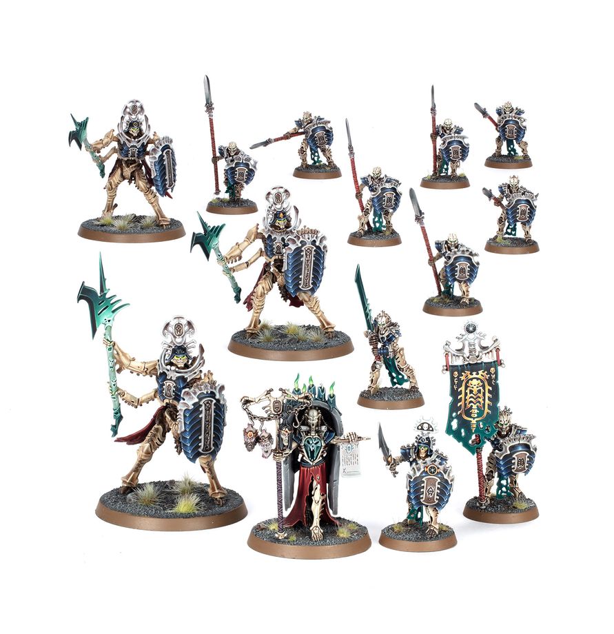 Warhammer: Age of Sigmar Ossiarch Bonereapers Heralds of the Bone-Tithe