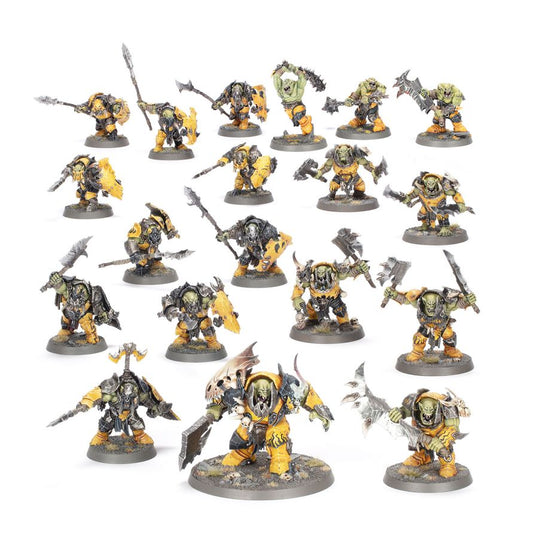 Warhammer Age of Sigmar Spearhead: Orruk Warclans Ironjawz Bigmob