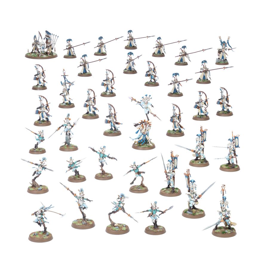 Warhammer: Age of Sigmar Lumineth Realm-Lords Hurakan Vanguard PRESALE