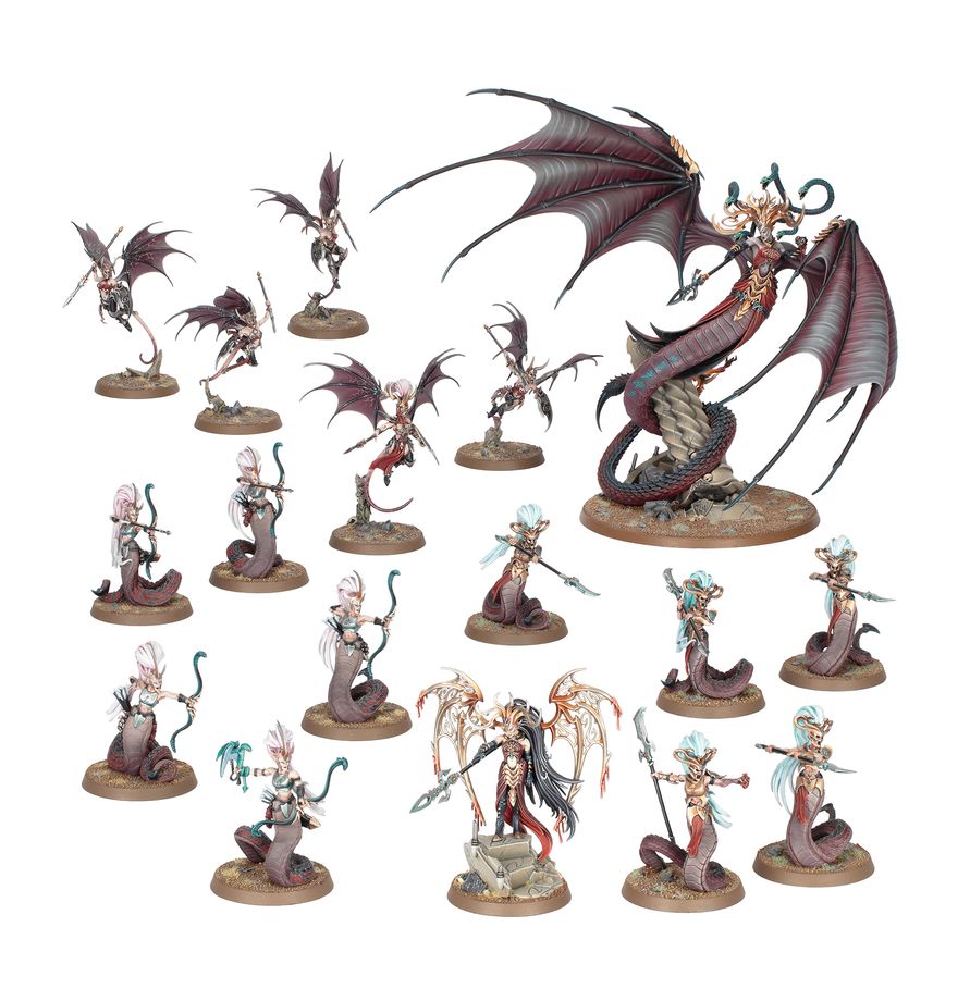 Warhammer: Age of Sigmar Daughters of Khaine Scathborn Coven Battleforce