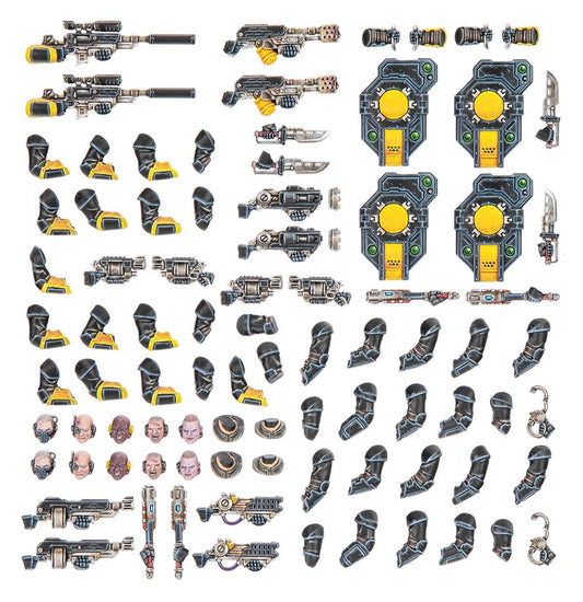 Necromunda Palanite Enforcer Weapons & Upgrades