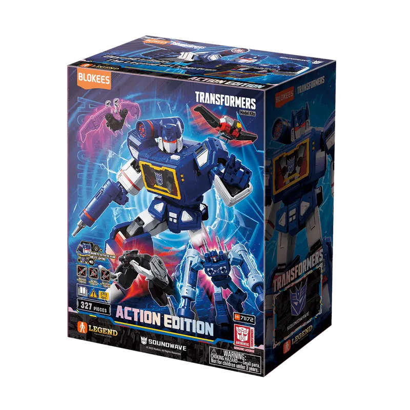 Blokees Transformers G1 Soundwave Action Edition