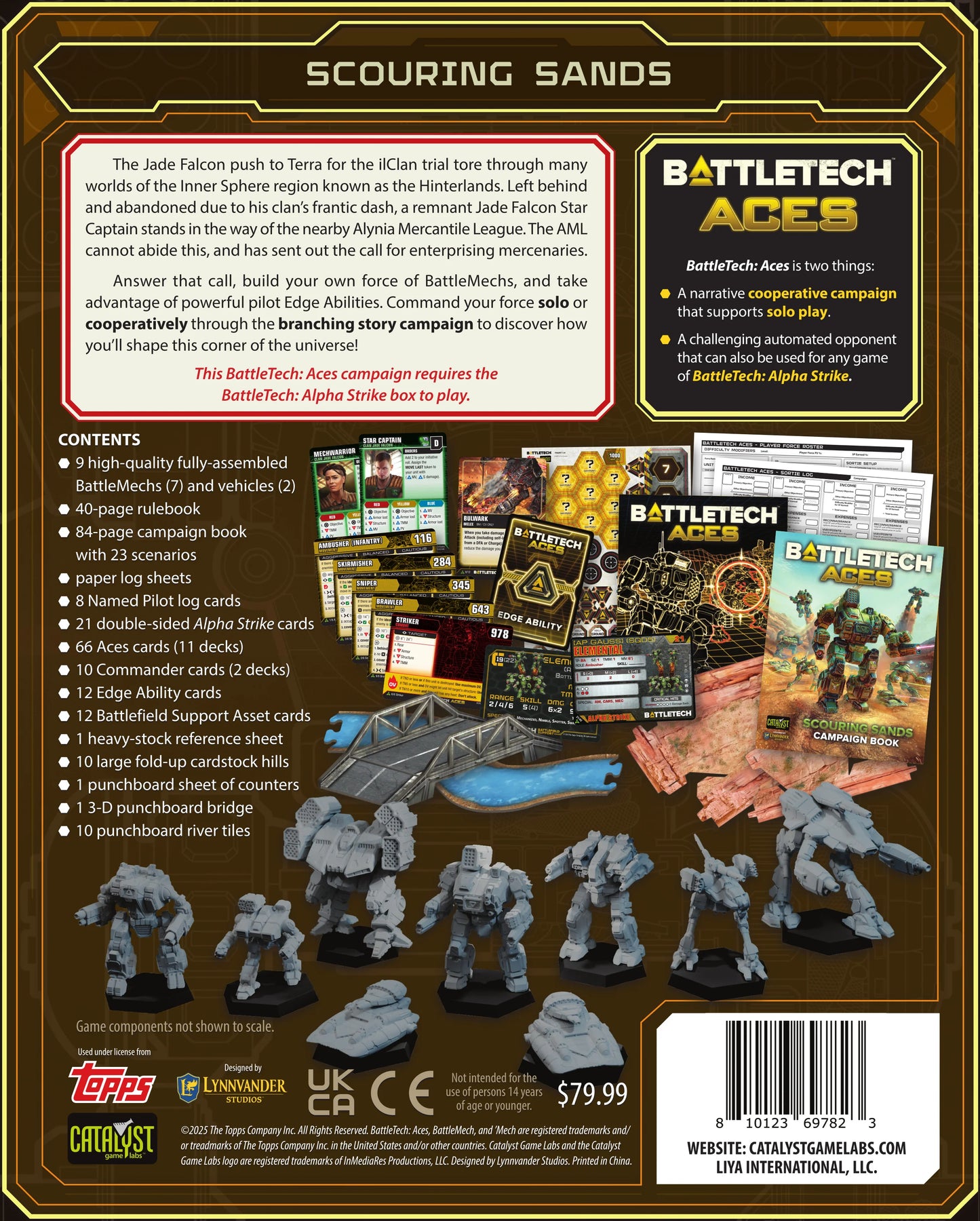 Battletech Aces: Scouring Sands Box Set