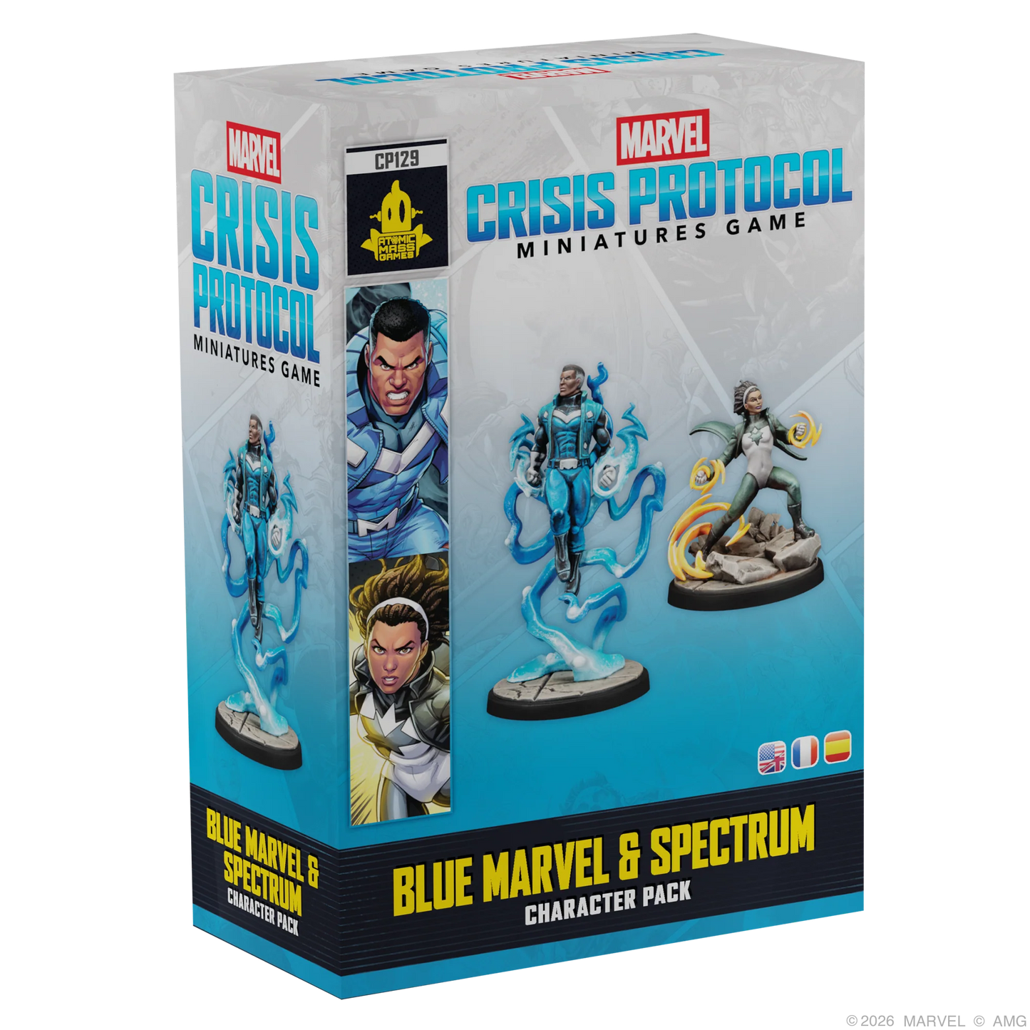 Marvel Crisis Protocol: Blue Marvel & Spectrum Character Pack