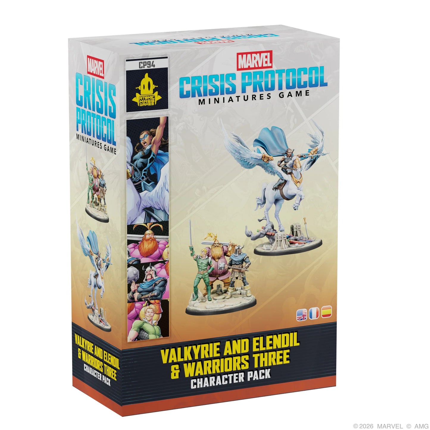 Marvel: Crisis Protocol - Valkyrie and Elendil & Warriors Three Character Pack