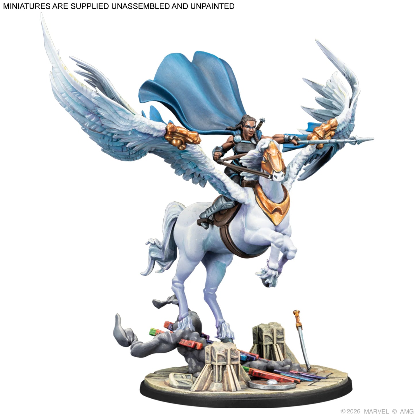 Marvel: Crisis Protocol - Valkyrie and Elendil & Warriors Three Character Pack