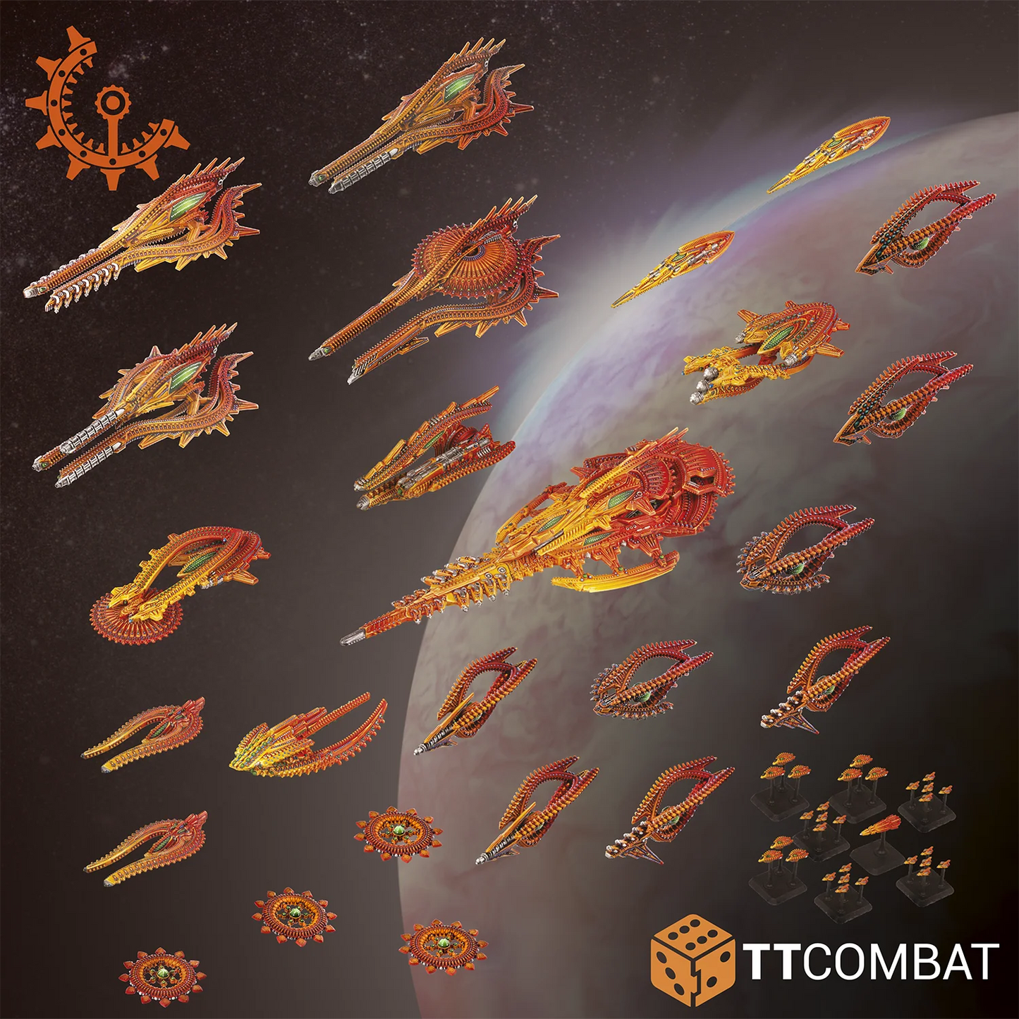 Dropfleet Commander: Shaltari Battlefleet Box Set