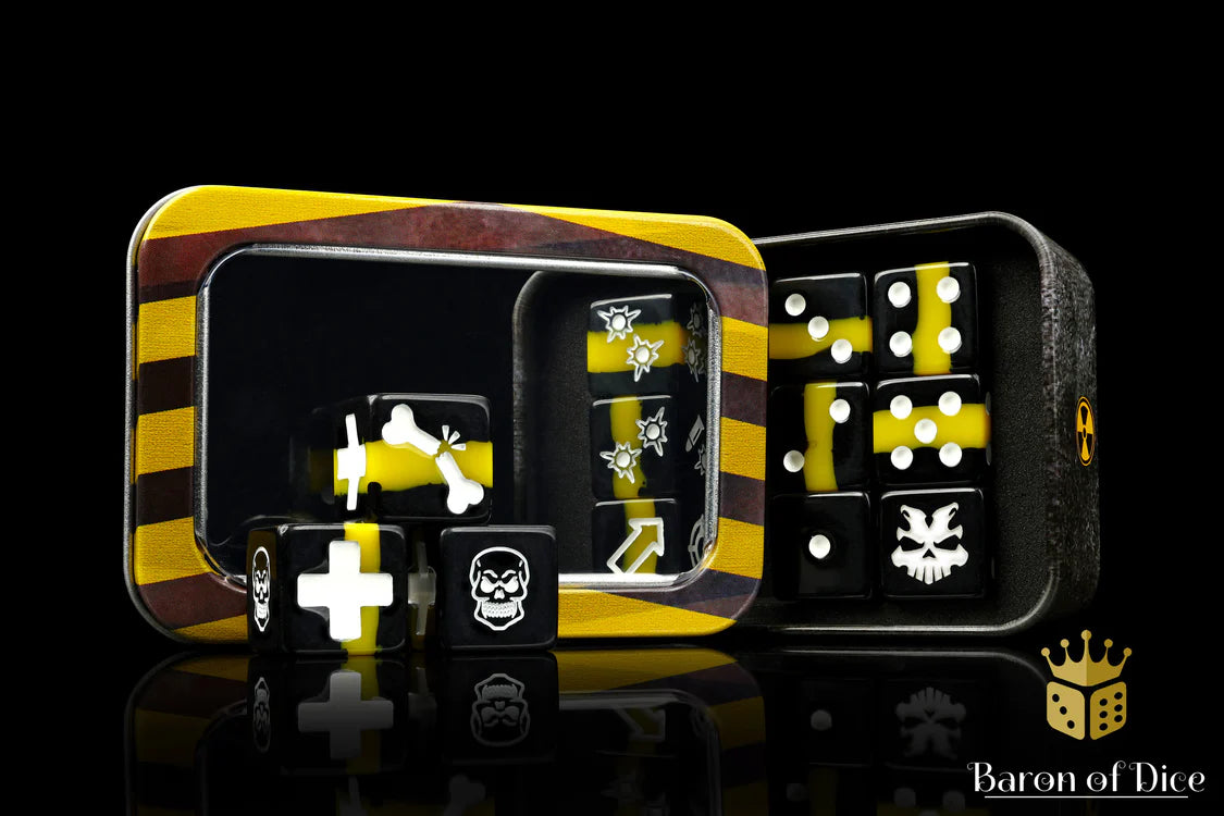 Baron of Dice Underhive Skirmish Dice Set: Hazard