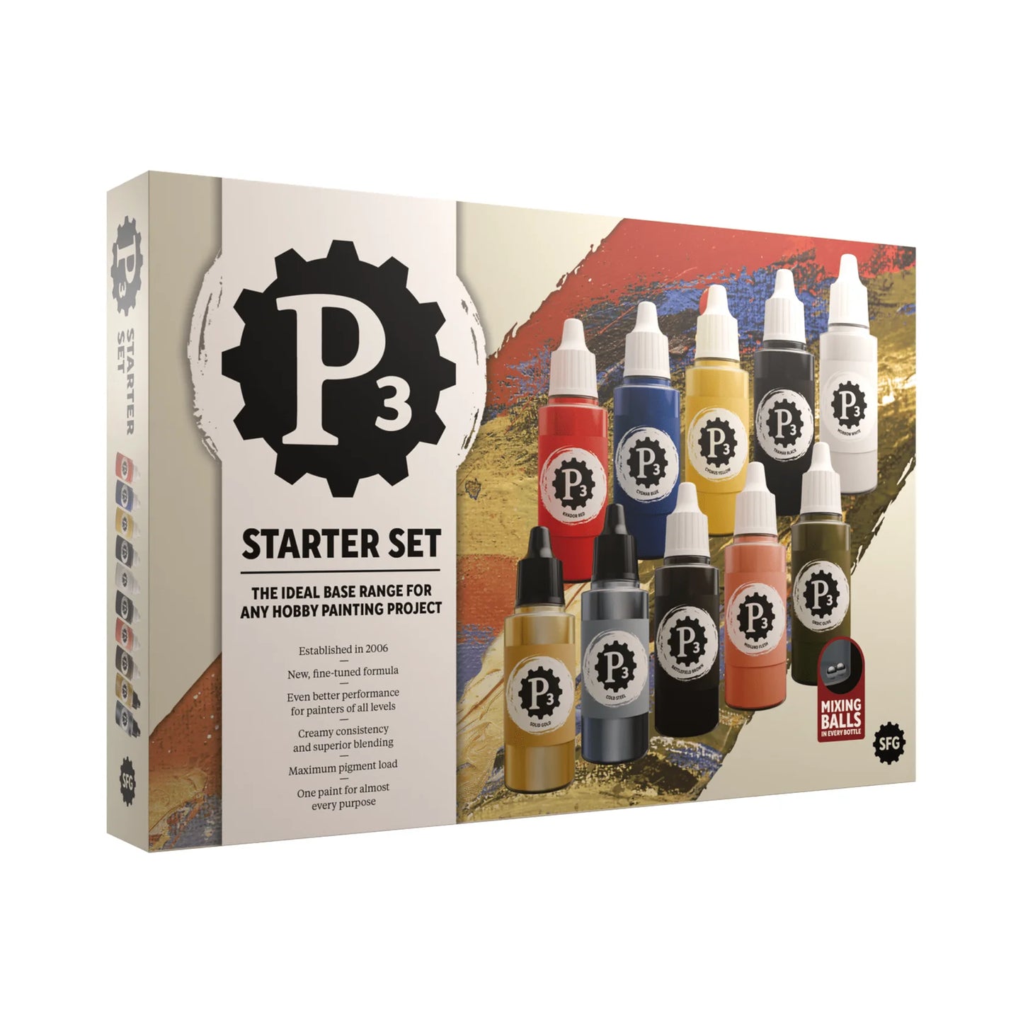P3 Paint Starter Set