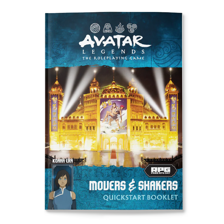 Avatar Legends: Movers & Shakers Quickstart Booklet