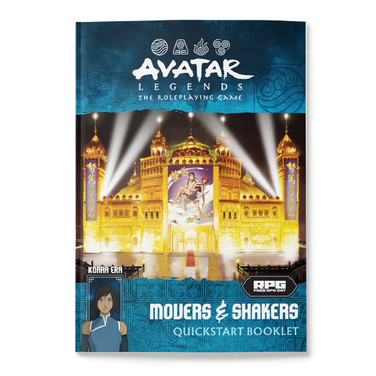 Avatar Legends: Movers & Shakers Quickstart Booklet