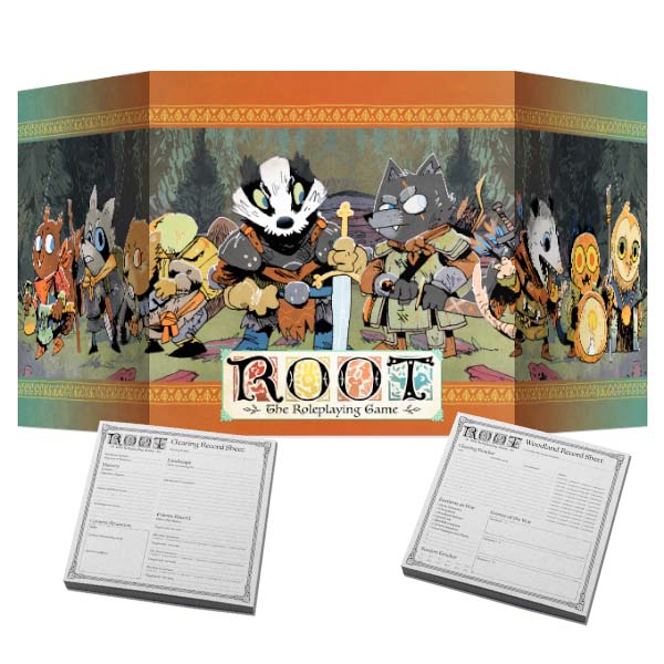 Root: The RPG - GM Screen & Campaign Notepads