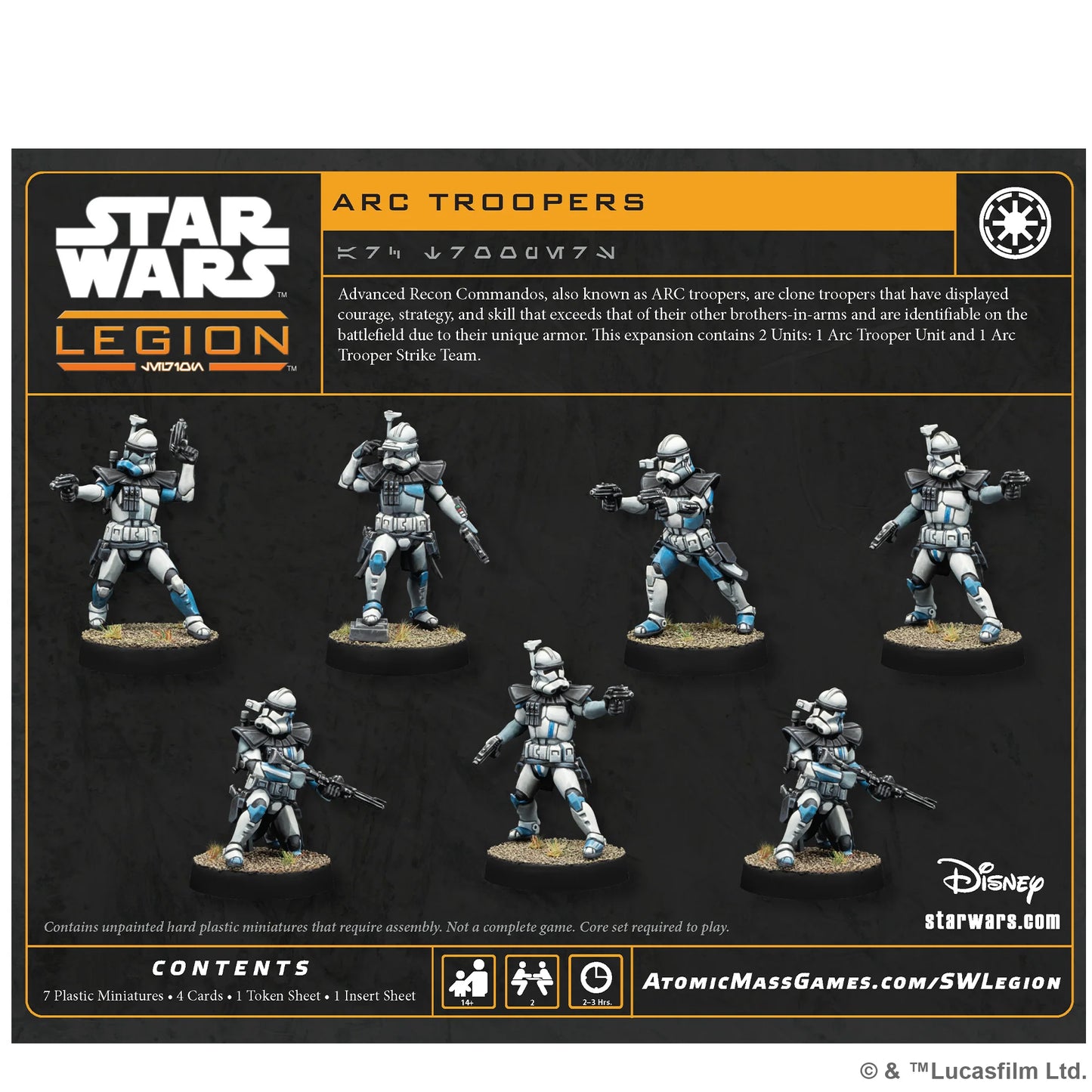 Star Wars Legion: Heroes of the Clone Army Character Expansion