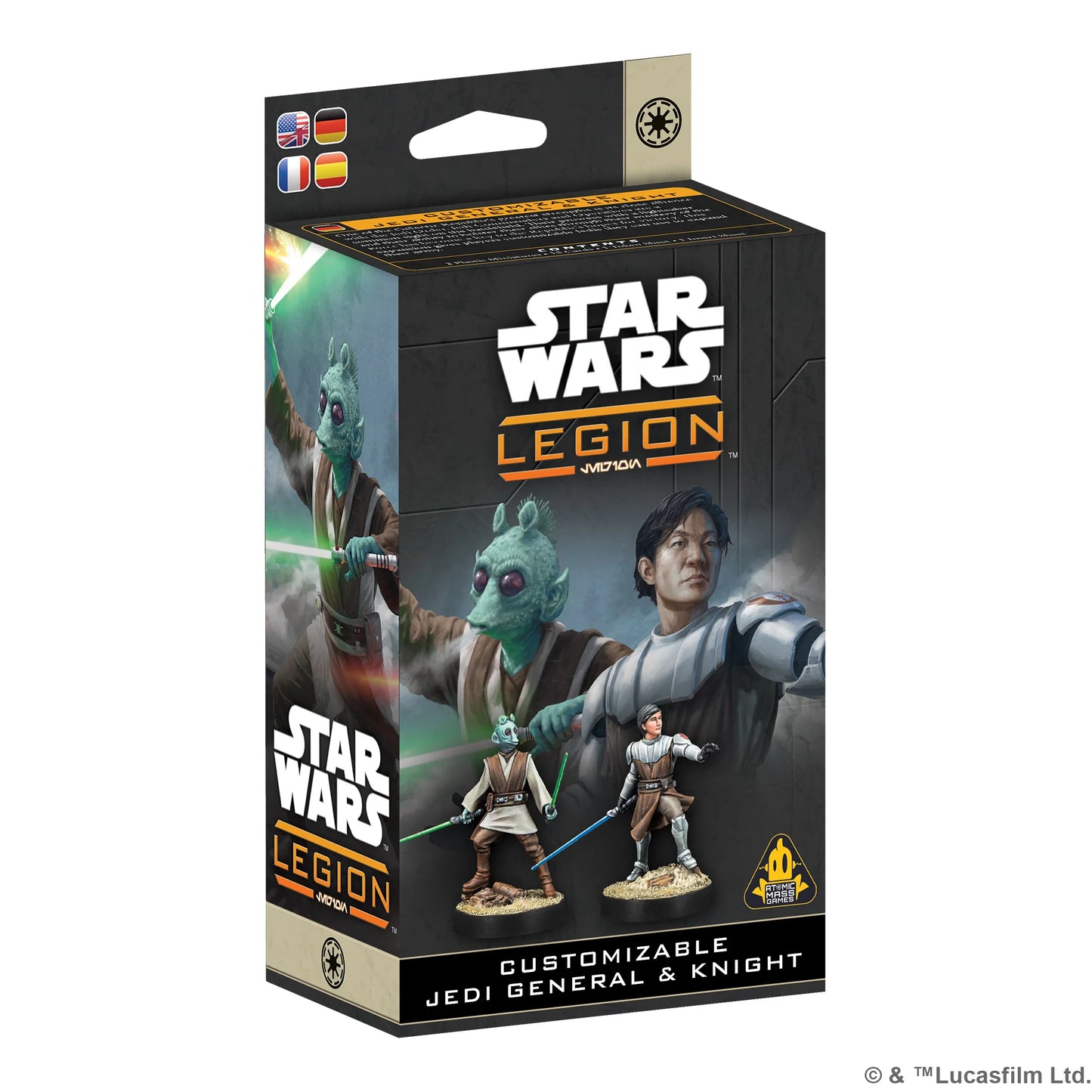 Star Wars Legion: Customizable Jedi General & Knight Character Expansion