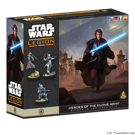 Star Wars Legion: Heroes of the Clone Army Character Expansion