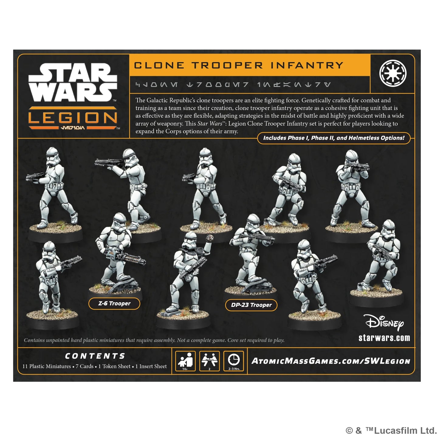 Star Wars Legion: Clone Trooper Infantry Unit Expansion