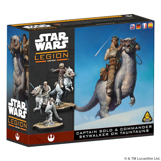 Star Wars Legion: Captain Solo & Commander Skywalker on Tauntauns Expansion