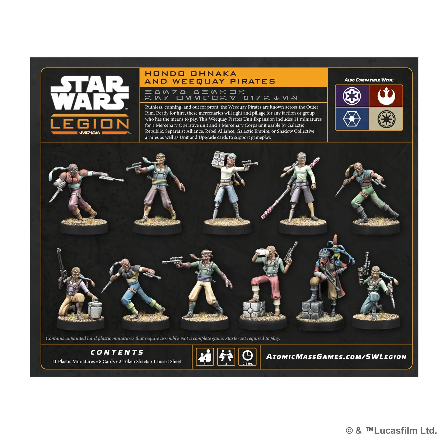 Star Wars Legion: Hondo Ohnaka & Weequay Unit Expansion
