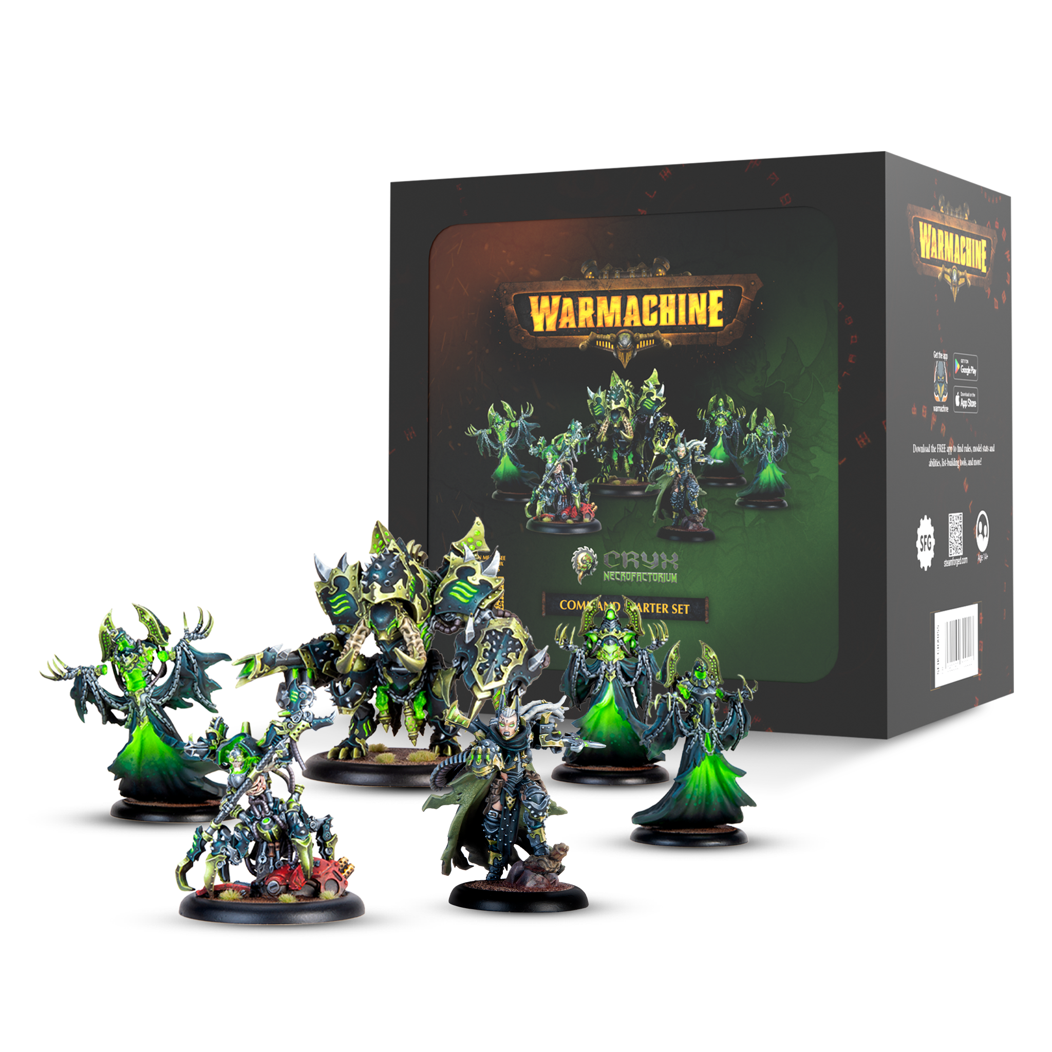 Warmachine: Cryx Necrofactorium Command Starter – Dreaming City Games