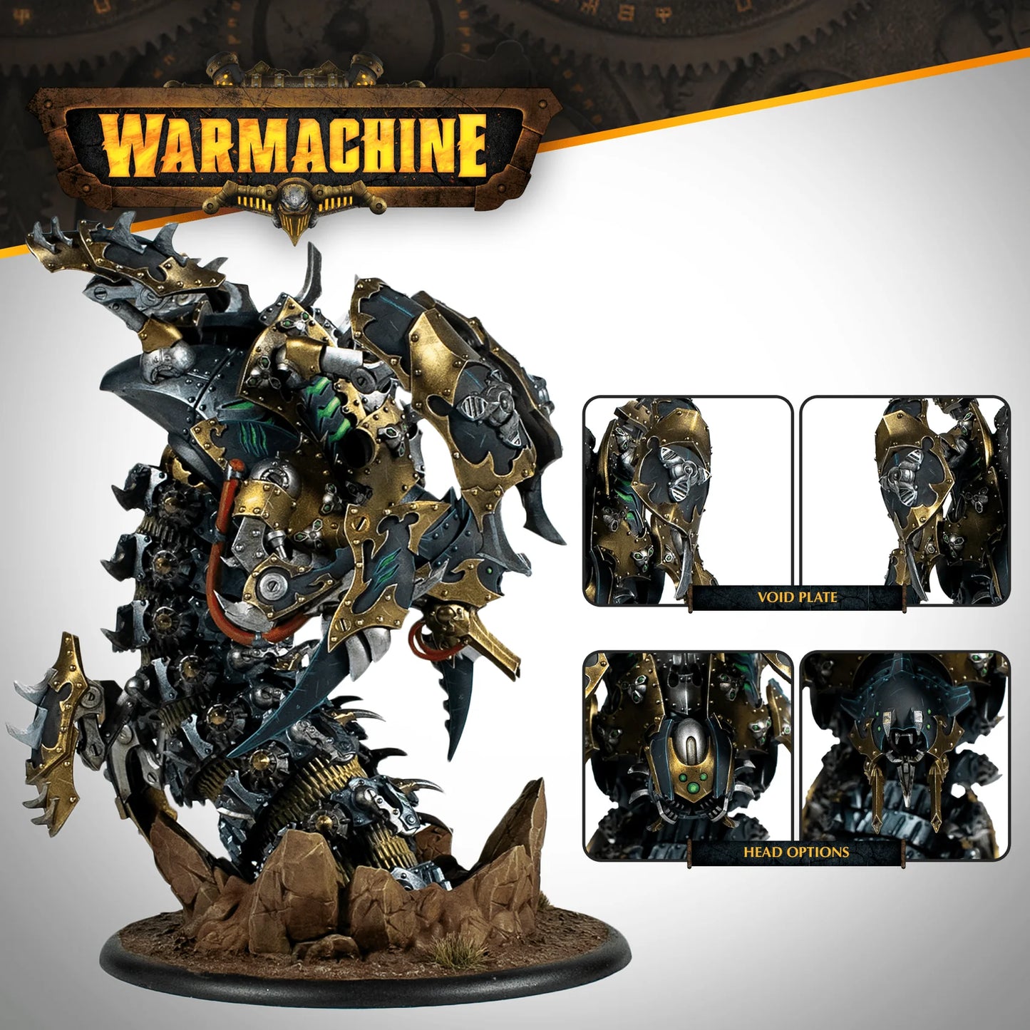 Warmachine: Cryx Necrofactorium Hellraker Colossal