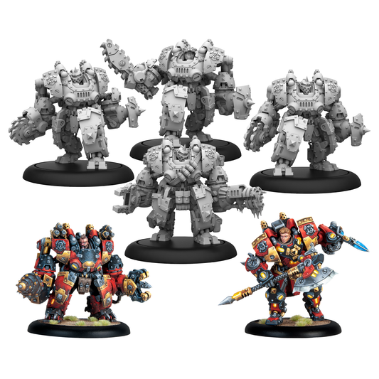 Warmachine: Khador Annihilators Command Cadre
