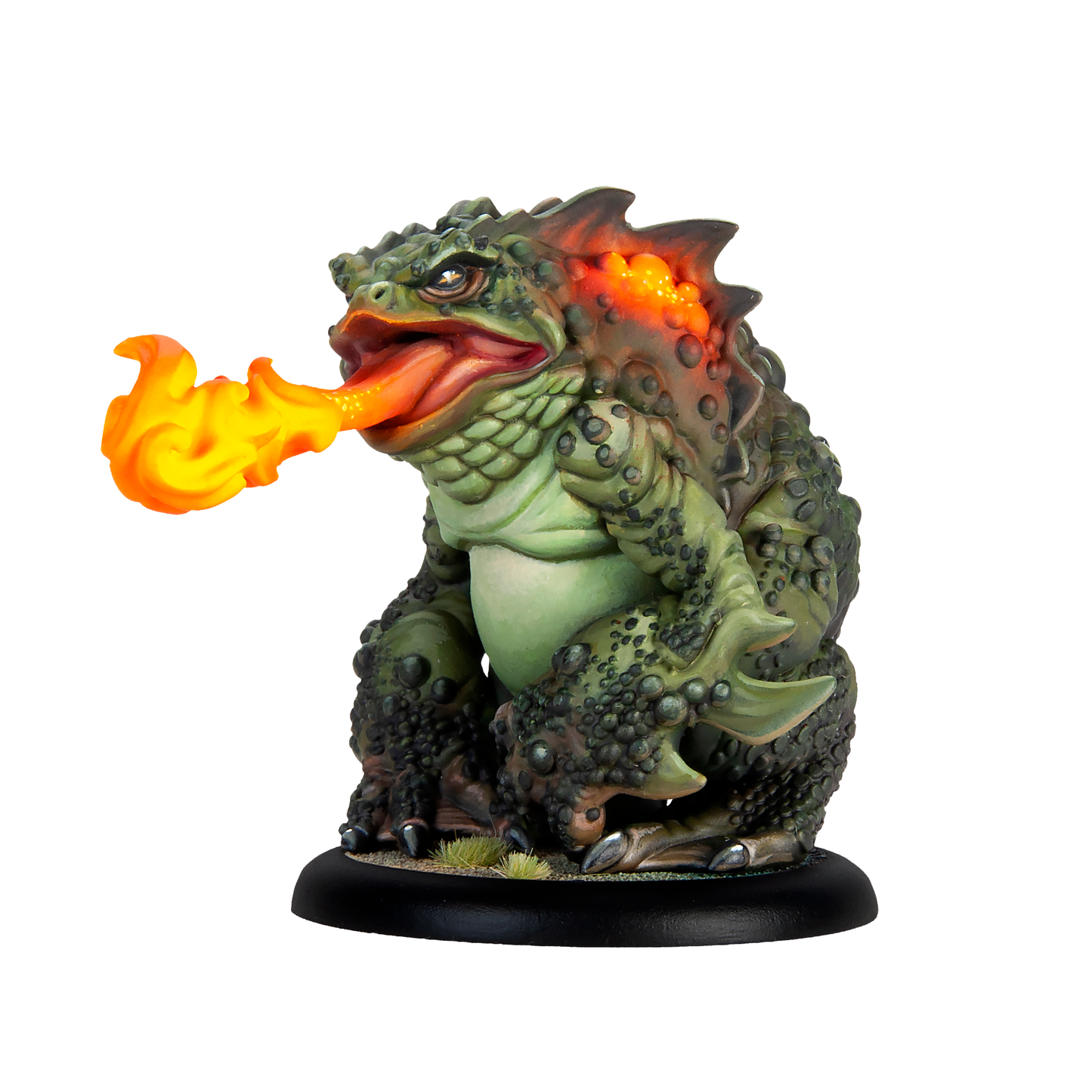 Warmachine: Southern Kriels Fire Tongue Warriors Command Cadre