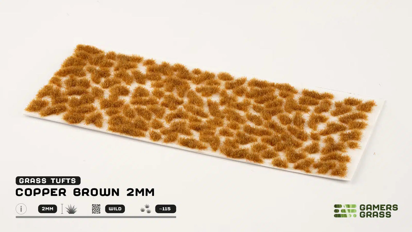 Gamers Grass Copper Brown (2mm)