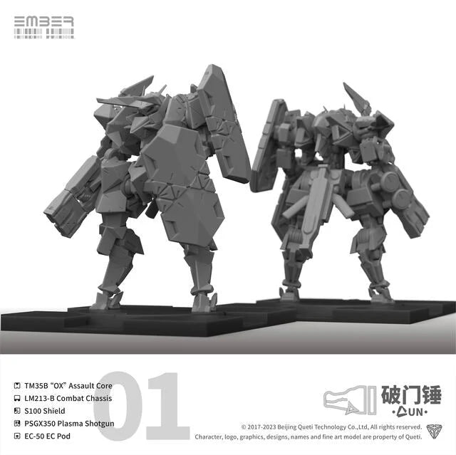 EMBER: Obsidian Protocol UN Doorbreaker Box