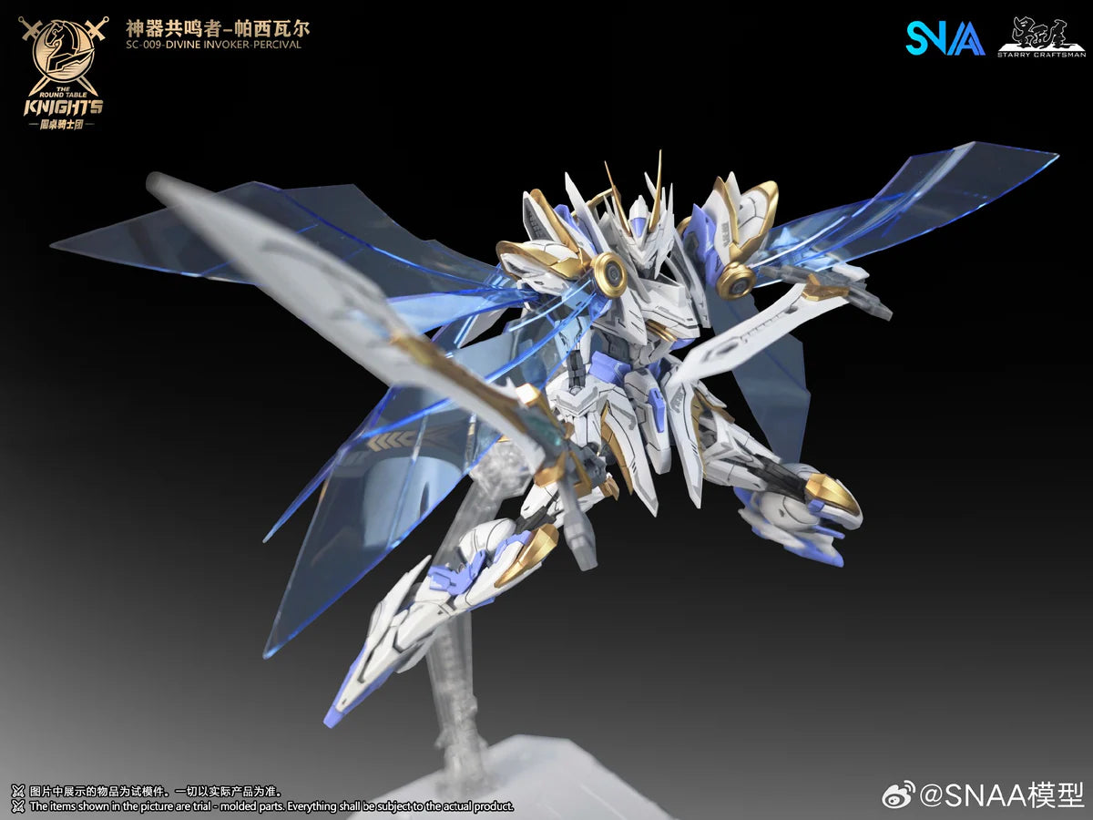 SNAA Model The Round Table Knights Divine Invoker Percival - DELUXE VERSION